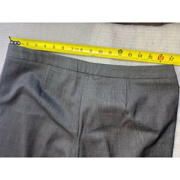 Hugo Boss Tulea Side Zip Trouser Pants Stretch Wool Gray Sz 10 $255 MSRP - Picture 6 of 11